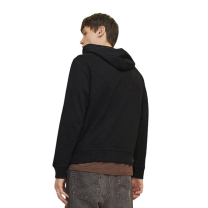 Black - Back - Jack And Jones Mens James Hoodie