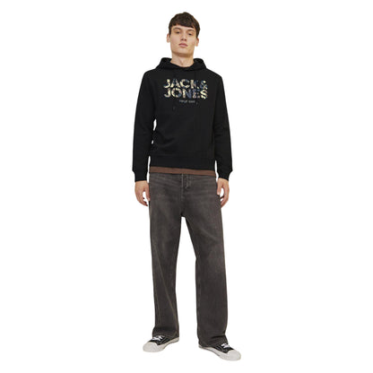Black - Close up - Jack And Jones Mens James Hoodie