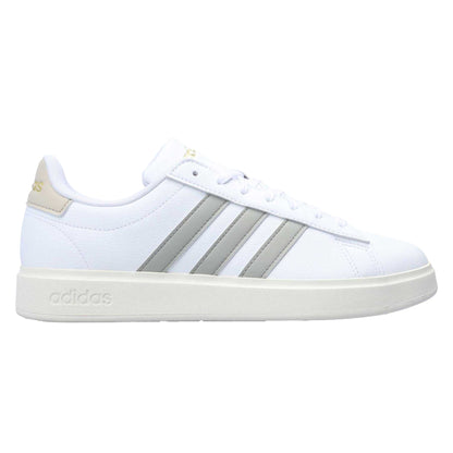 White - Front - Adidas Mens Grand Court 2.0 Trainers