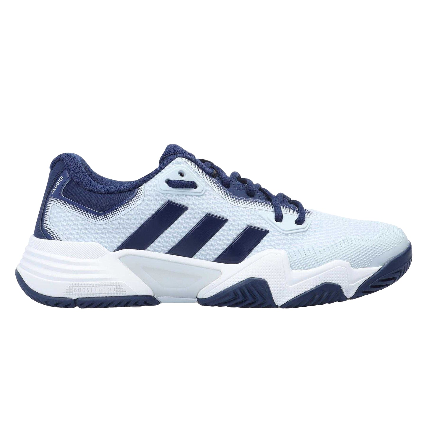 Blue - Front - Adidas Mens Solematch Control 2 Tennis Shoes