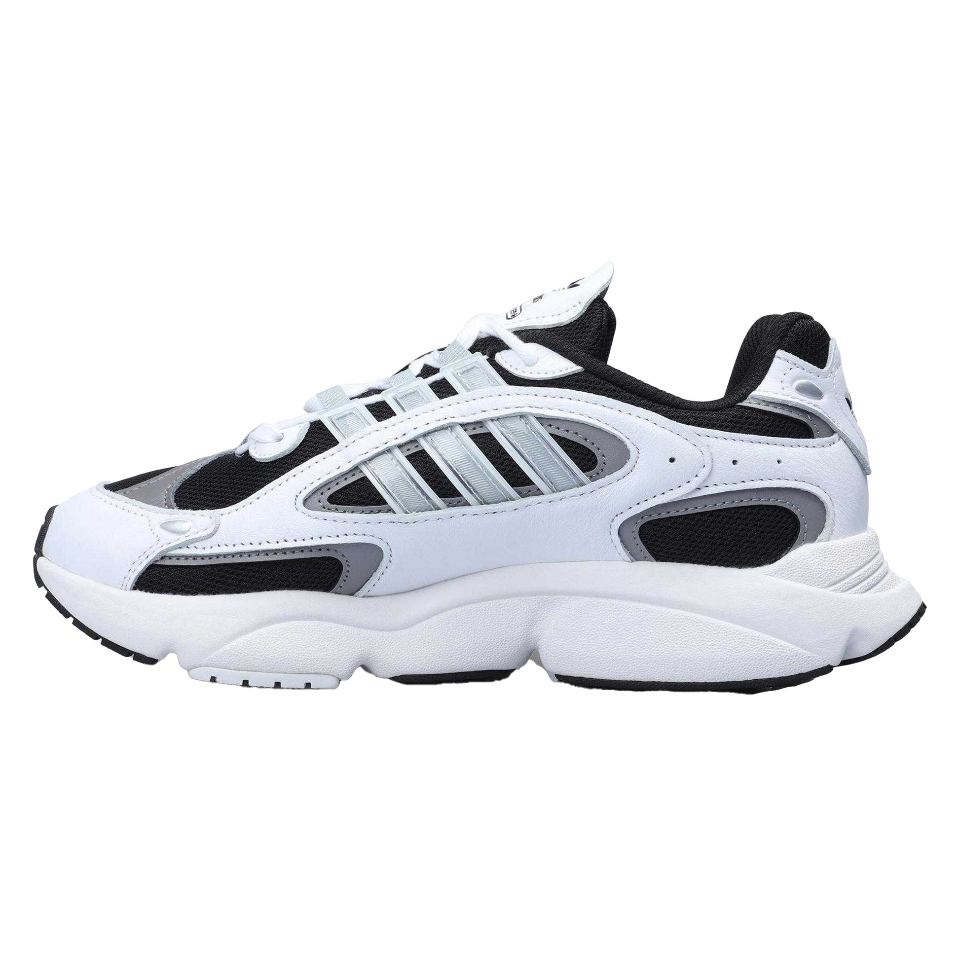 White-Black - Back - Adidas Mens Ozmillen Trainers