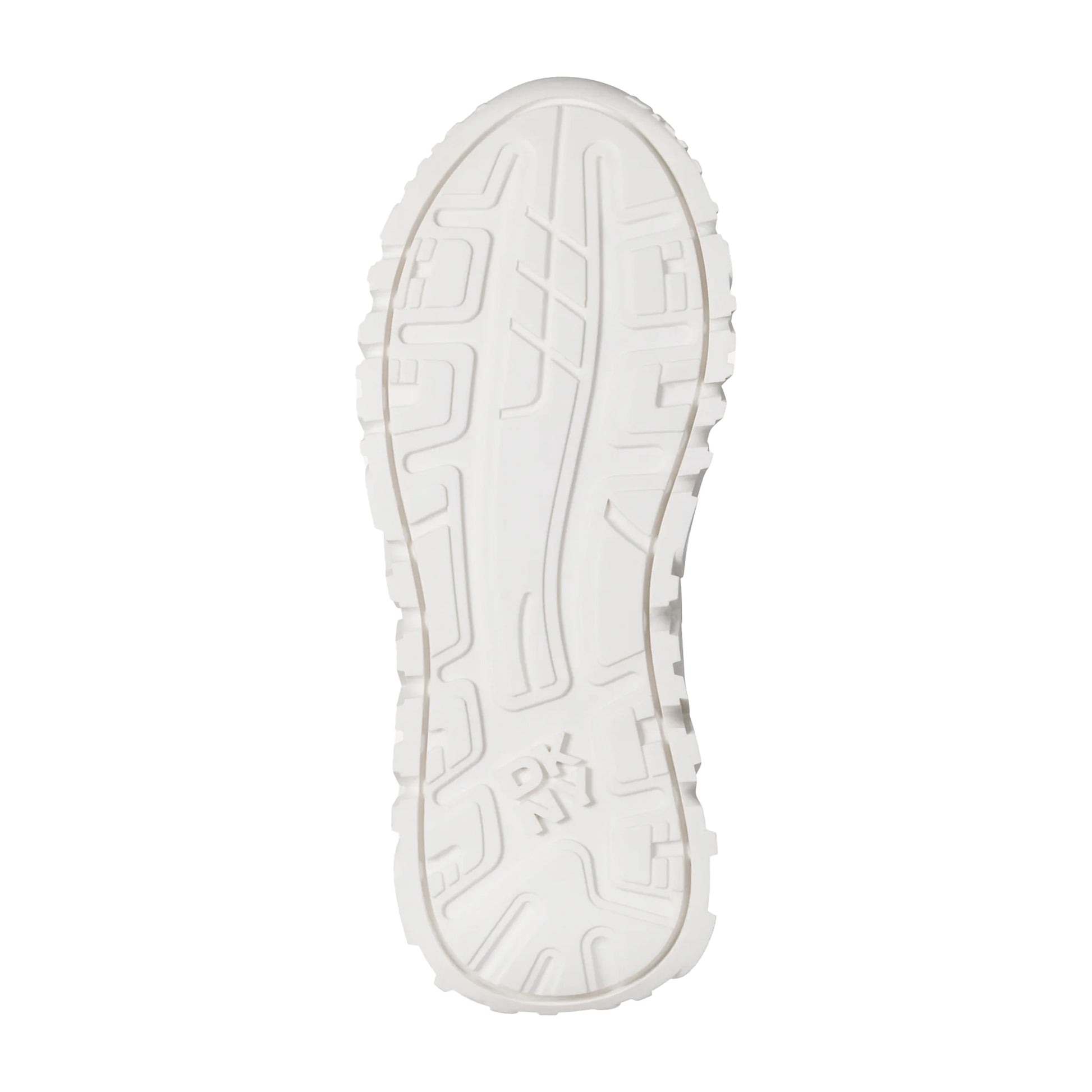 White - Pack Shot - DKNY Womens-Ladies Lathen Lace Up Trainers