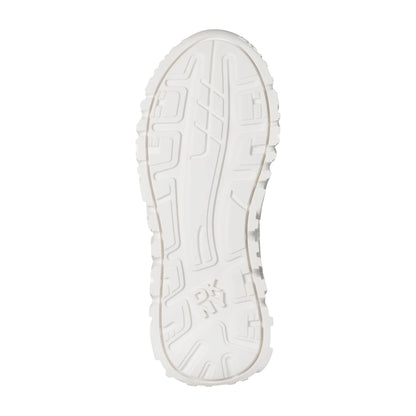 White - Pack Shot - DKNY Womens-Ladies Lathen Lace Up Trainers