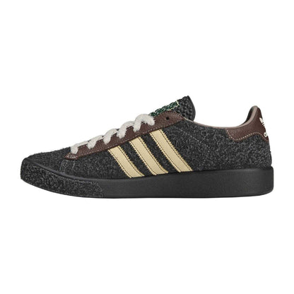 Black - Back - Adidas Mens Forest Hill Brain Dead Leather Trainers