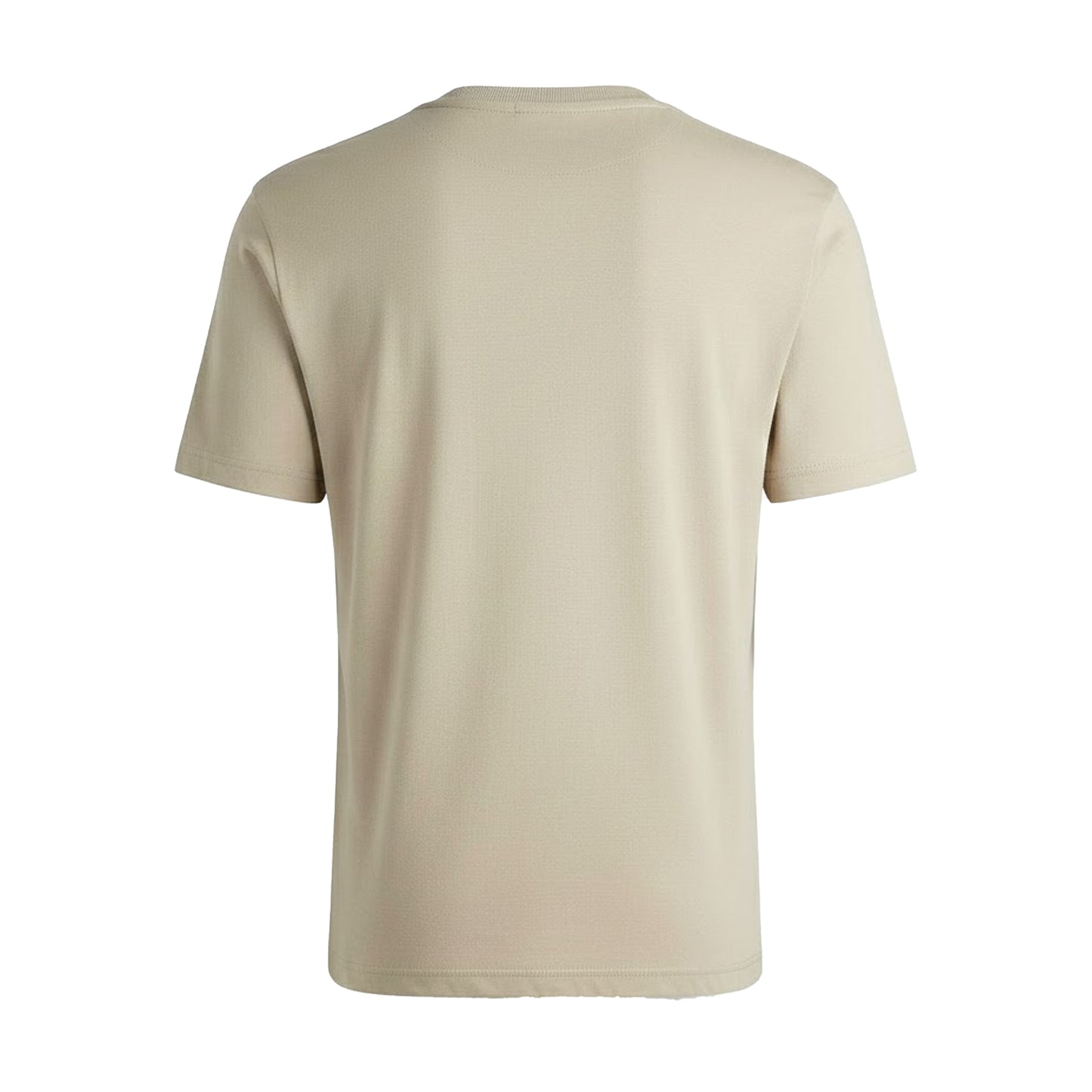 Beige - Back - Hugo Boss Mens Tee7 Regular T-Shirt