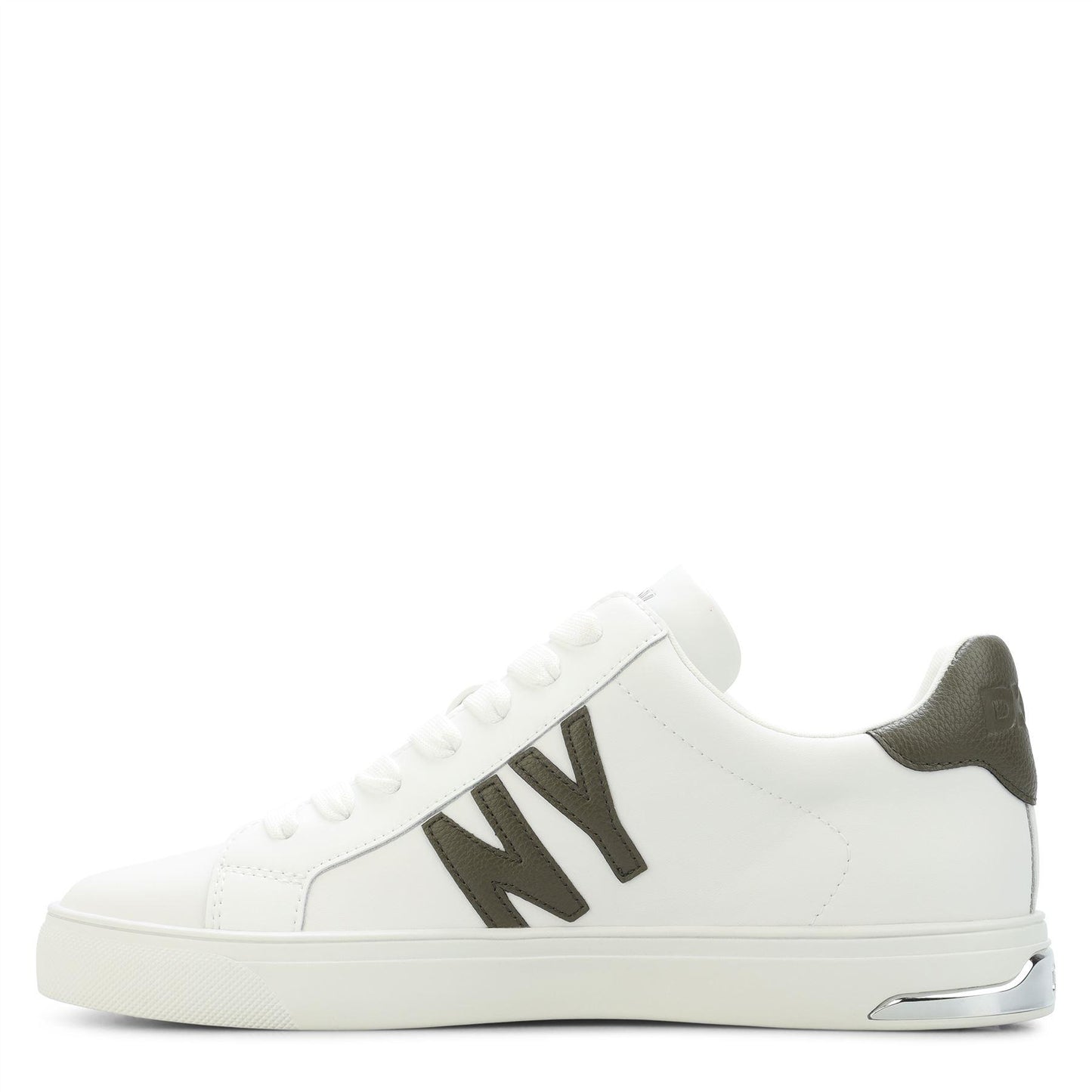 White - Back - DKNY Womens-Ladies Abeni Lace Up Trainers