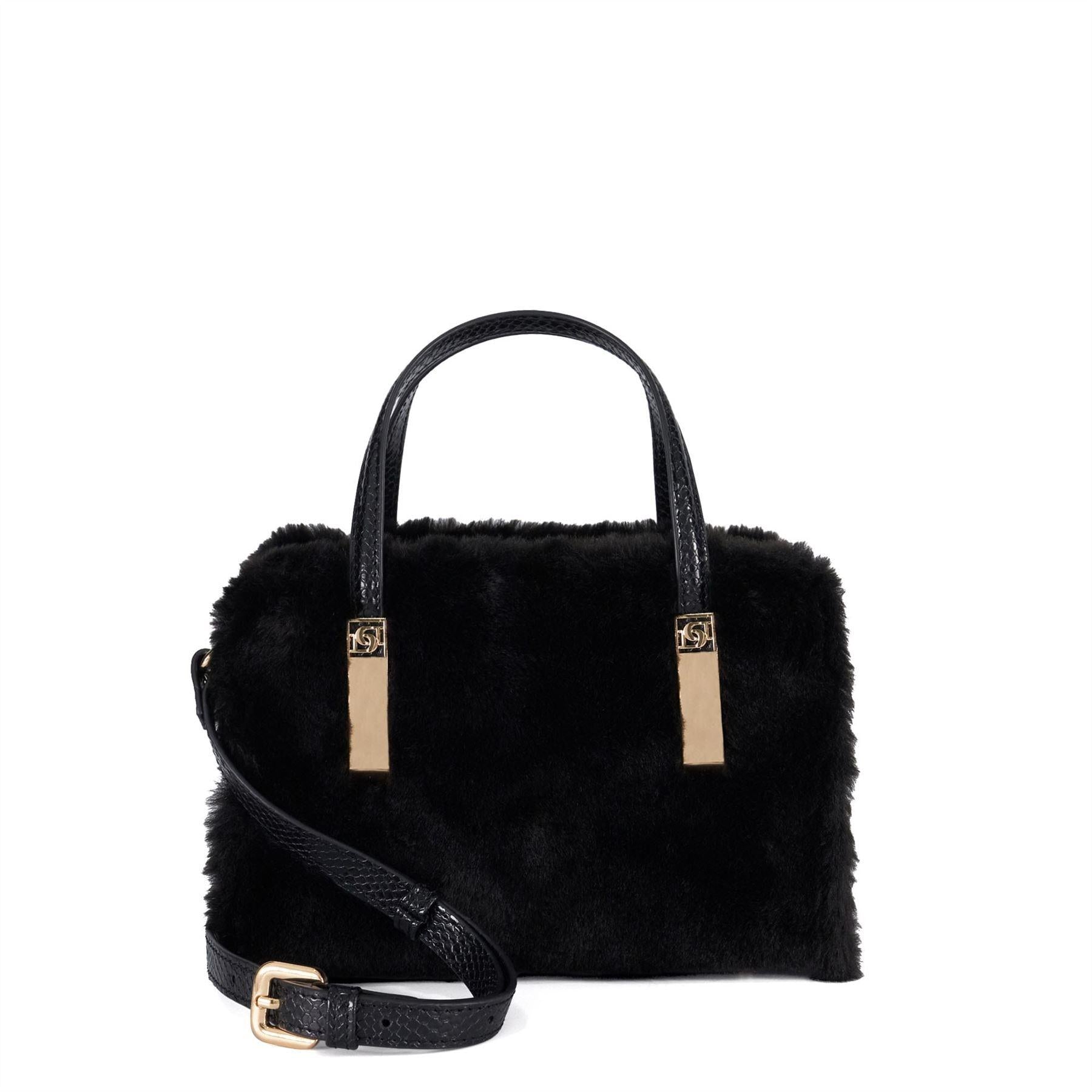 Black - Front - Dune London Womens-Ladies Drinkydenbeigh Tote Bag