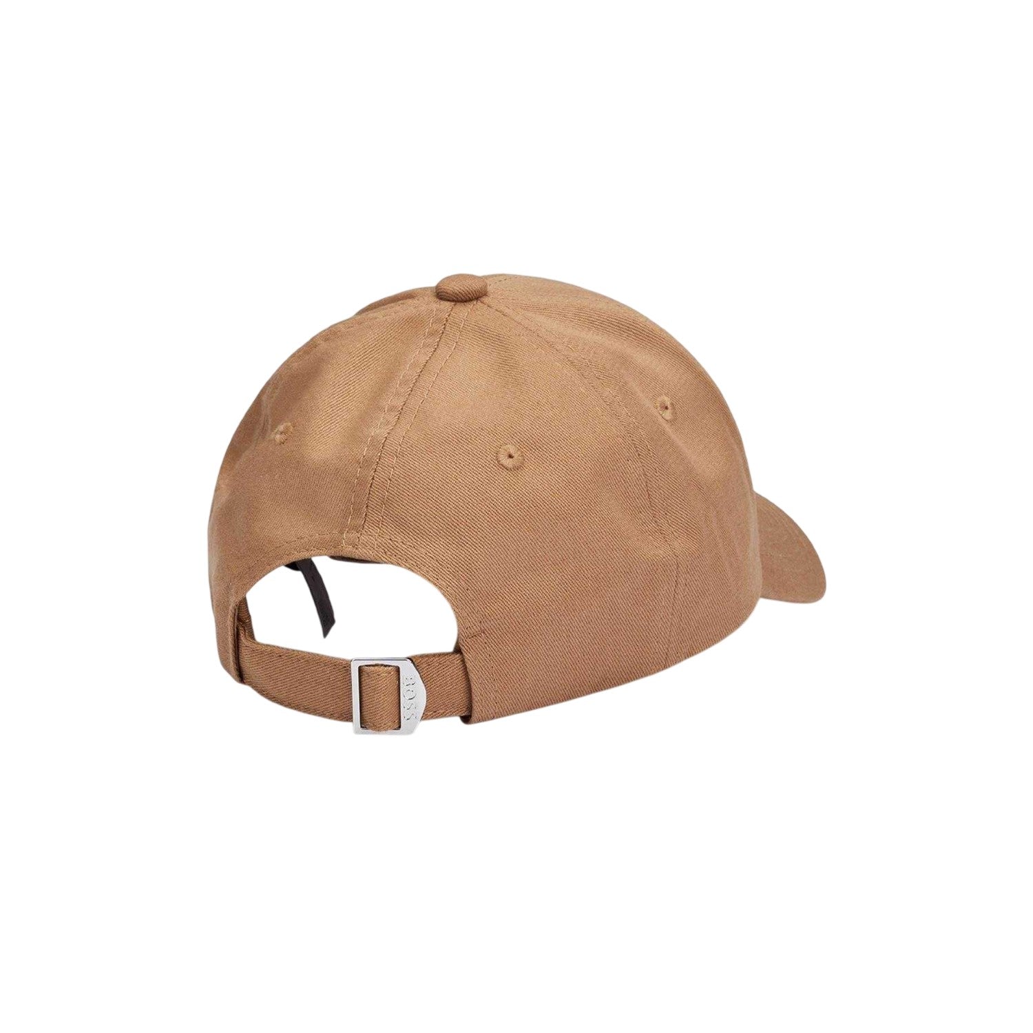 Beige - Back - Boss Mens Zed Embroidered Logo Cap