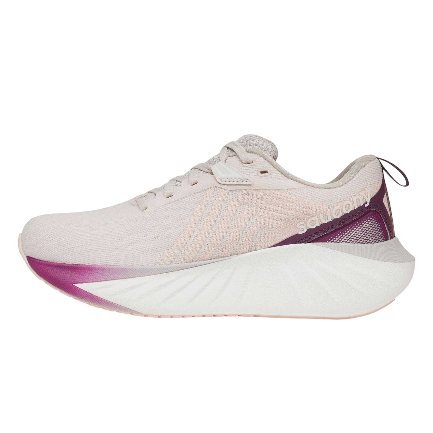 Moon-Eggplant - Side - Saucony Womens-Ladies Triumph 22 Trainers