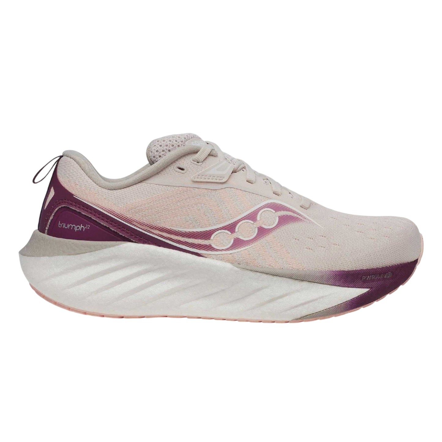 Moon-Eggplant - Lifestyle - Saucony Womens-Ladies Triumph 22 Trainers
