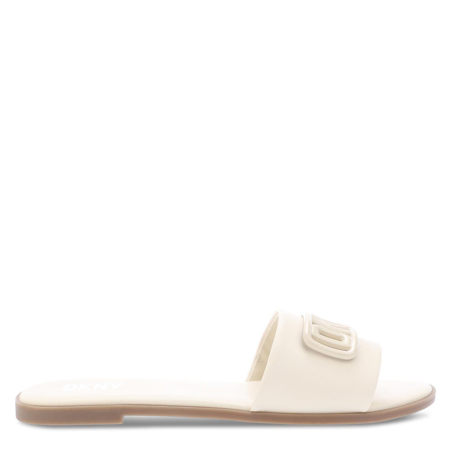 White - Back - DKNY Womens-Ladies Wylie Flat Sliders