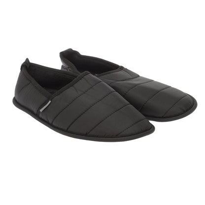 Black - Front - Nicce Mens Daniel Quilted Slippers