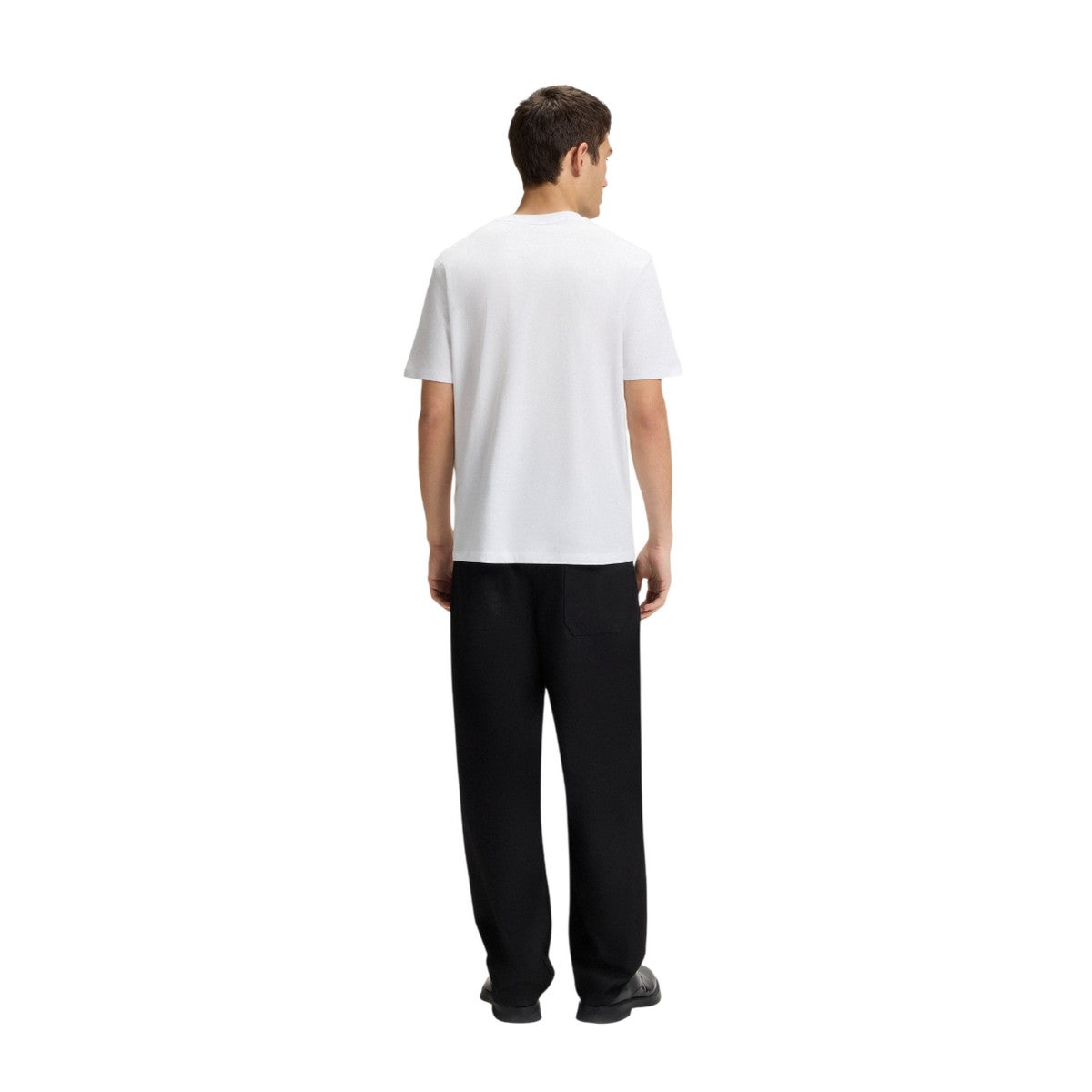 White - Back - Hugo Boss Mens Dobero Doberman T-Shirt