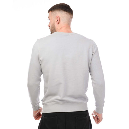 Silver - Back - DKNY Mens Logo Printed Sweatshirt