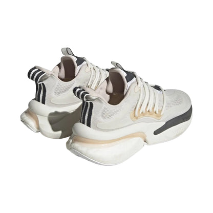 White - Back - Adidas Womens-Ladies Alphaboost V1 Running Trainers