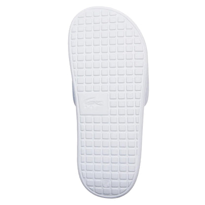 Light Blue - Lifestyle - Lacoste Childrens-Kids Serve 1.0 Synthetic Sliders