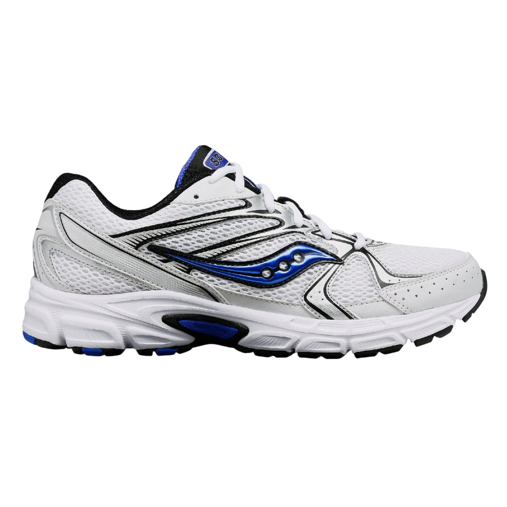 White-Royal Blue - Lifestyle - Saucony Unisex Adult Ride Milennium Trainers
