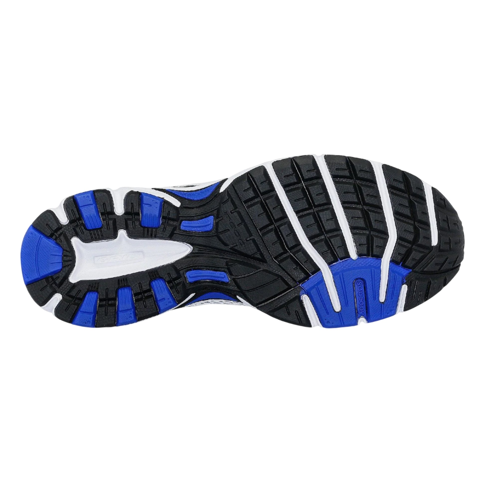 White-Royal Blue - Close up - Saucony Unisex Adult Ride Milennium Trainers