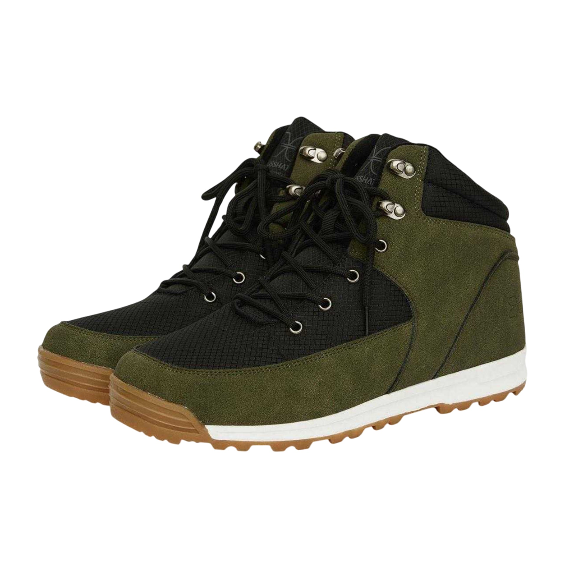 Green - Front - Crosshatch Mens Fordbliss Boots