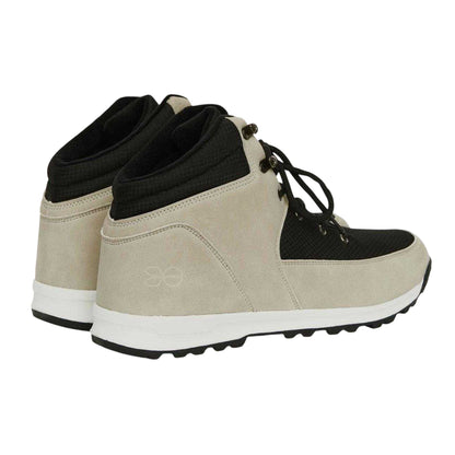 Grey - Back - Crosshatch Mens Fordbliss Boots