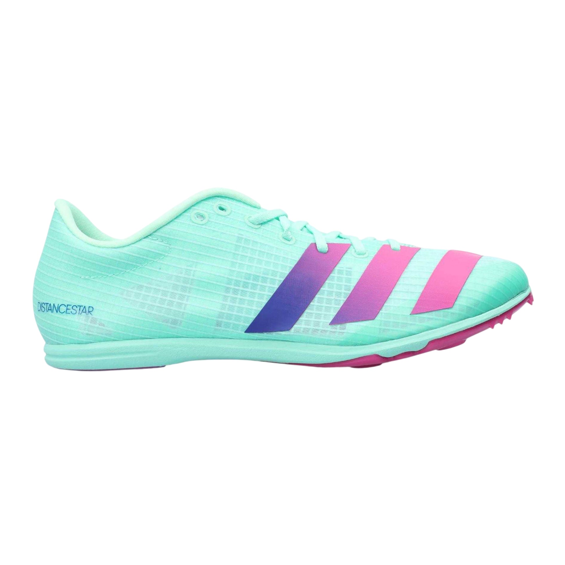 Green - Front - Adidas Mens Distancestar Running Trainers