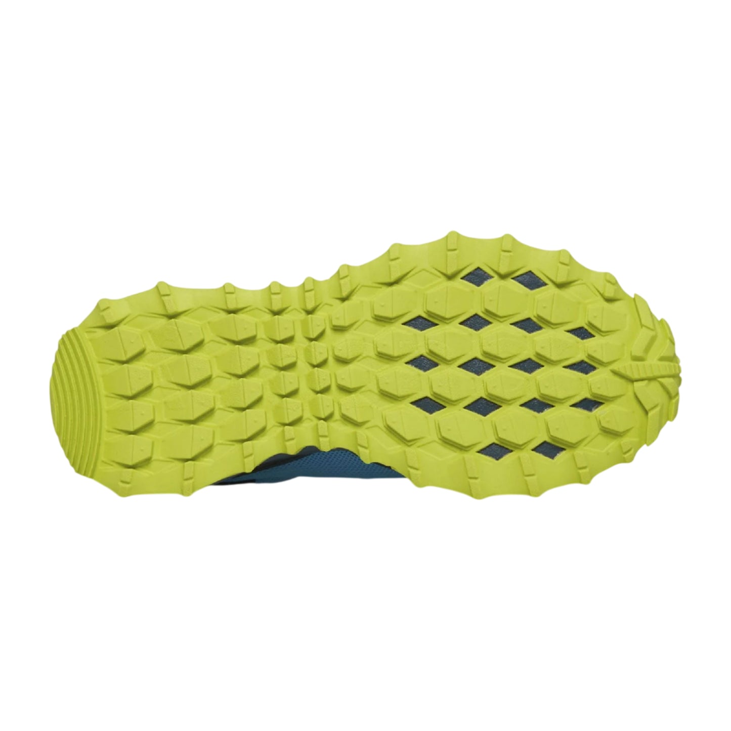 Navy-Yellow - Pack Shot - Saucony Childrens-Kids Peregrine 15 Running Trainers