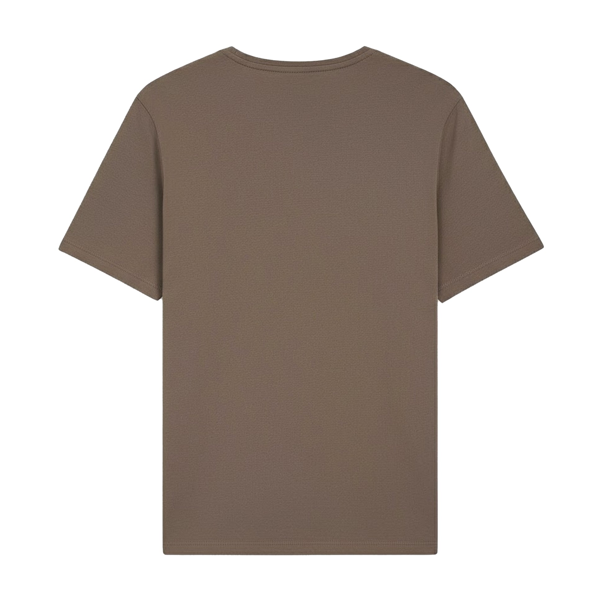 Brown - Back - Boss Mens Mix&Match Regular T-Shirt