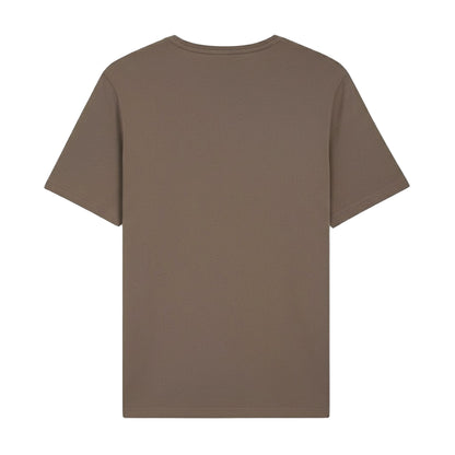 Brown - Back - Boss Mens Mix&Match Regular T-Shirt
