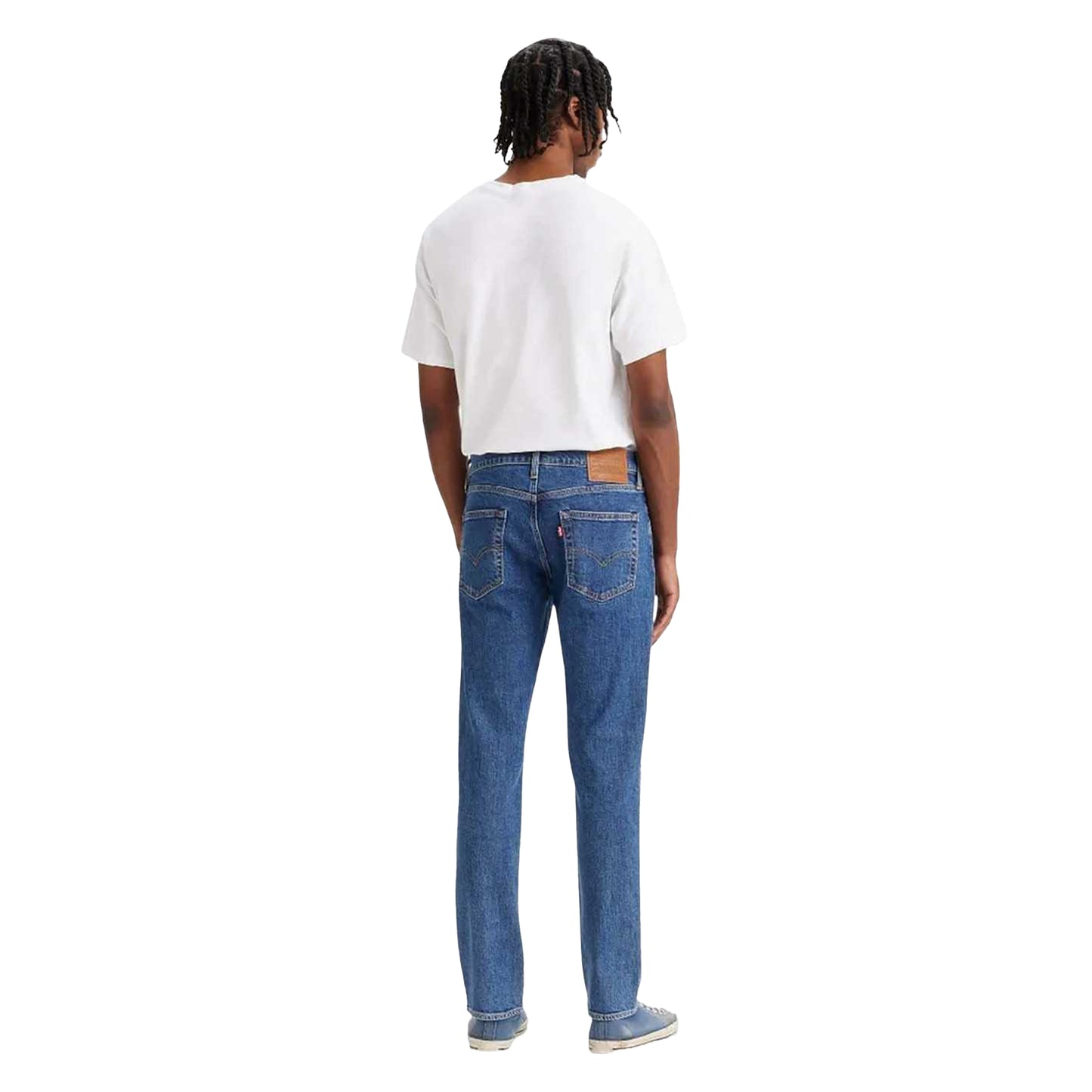 Blue - Back - Levis Mens 511 Slim Jeans