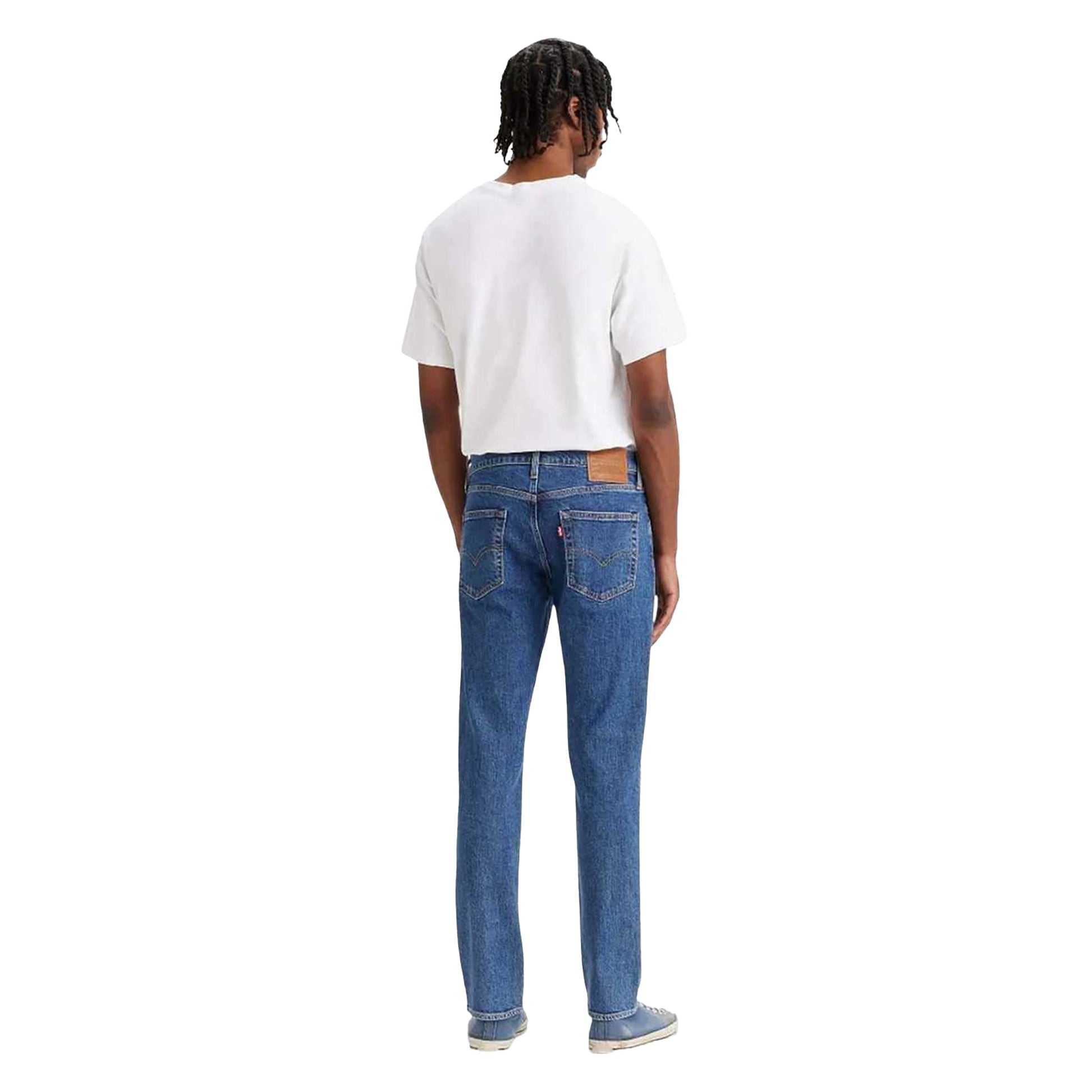 Blue - Back - Levis Mens 511 Slim Jeans