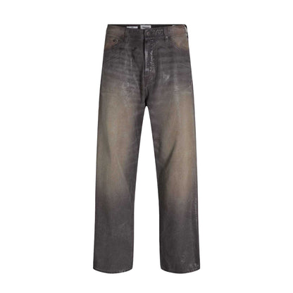Brown - Back - Jack And Jones Mens Talex Original Coat Jeans