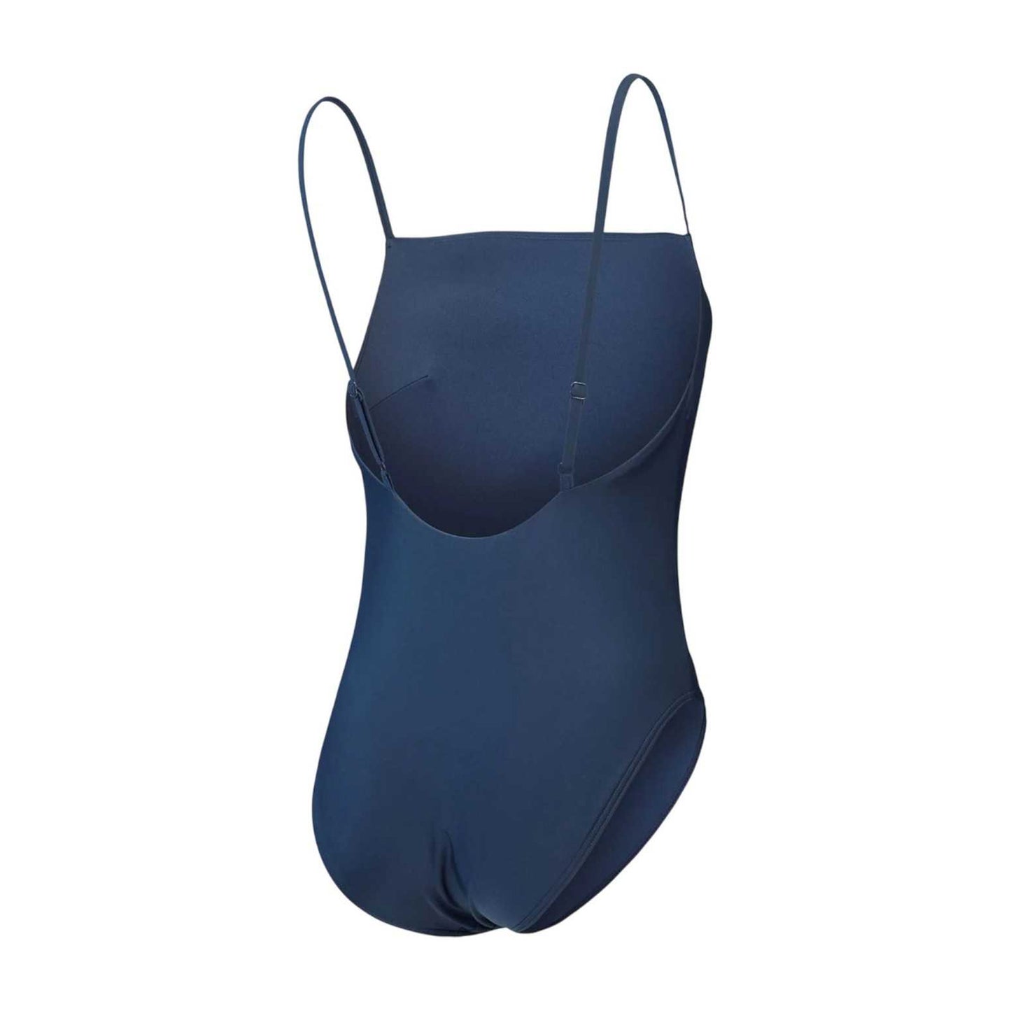 Blue - Back - Speedo Womens-Ladies Adjustable Strap One Piece Swimsuit