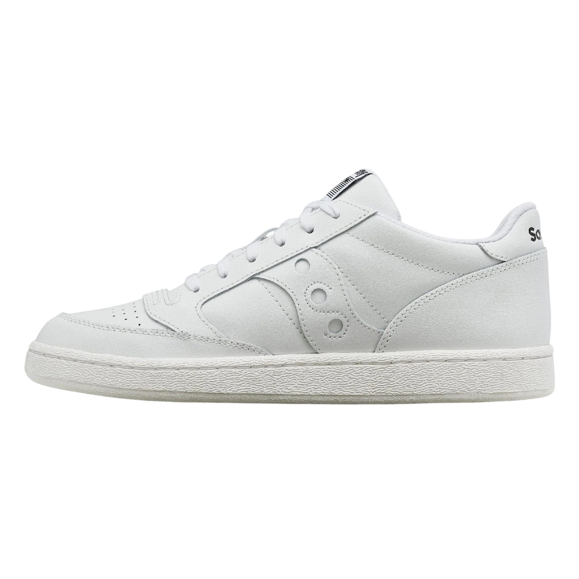 White - Back - Saucony Mens Jazz Leather Court Trainers