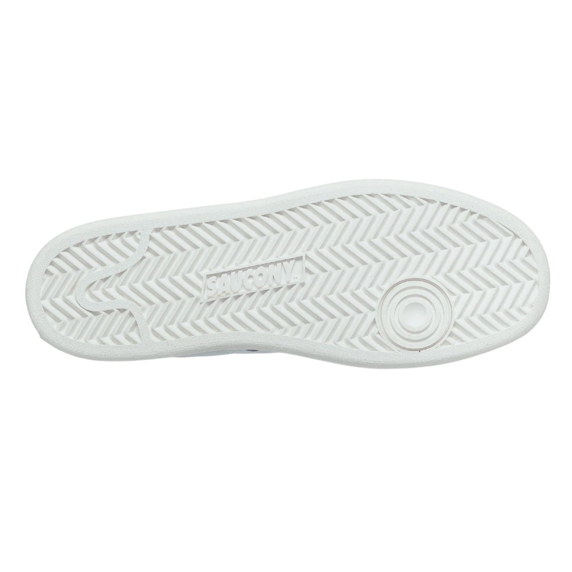 White - Pack Shot - Saucony Mens Jazz Leather Court Trainers