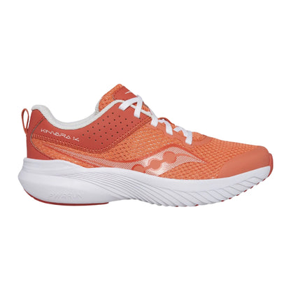 Pink - Side - Saucony Childrens-Kids Kinvara 14 Lace Up Trainers