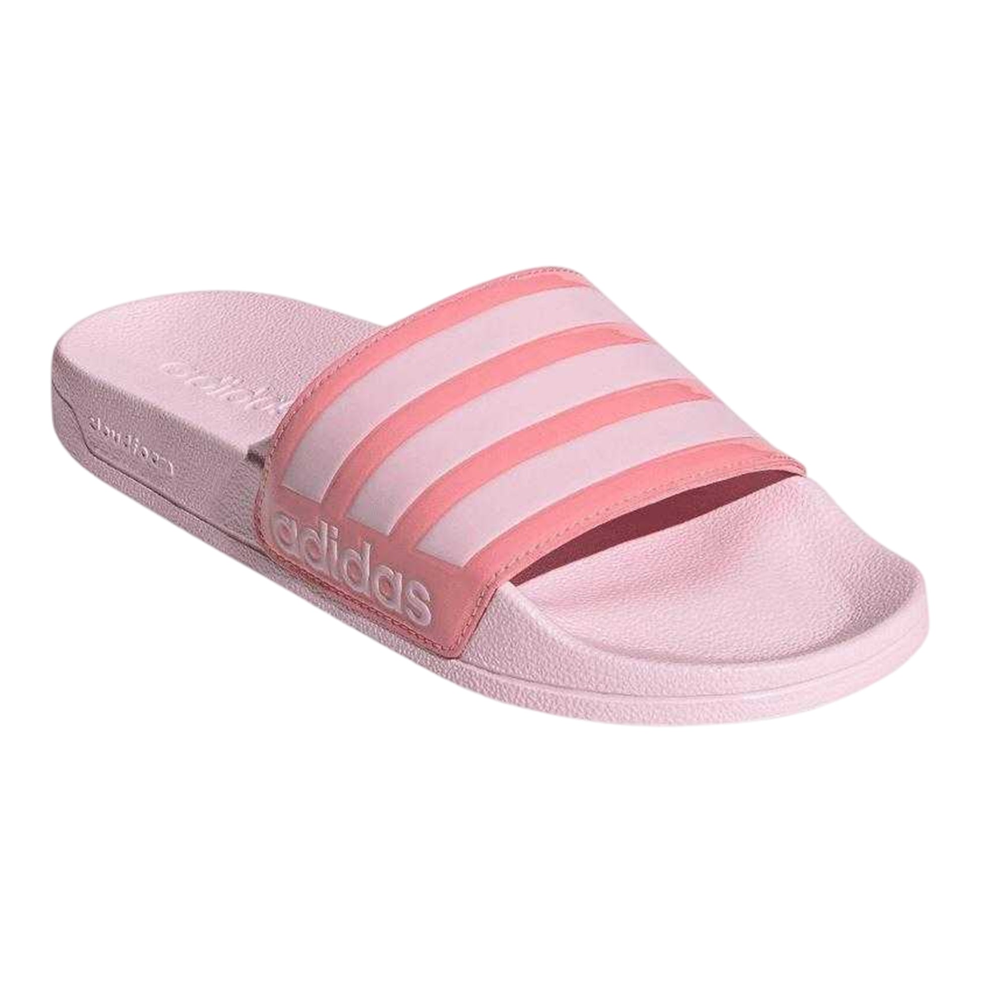 Pink - Front - Adidas Womens-Ladies Adilette Shower Sliders