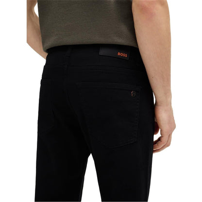 Black - Lifestyle - Boss Mens Delaware BC-L-C Slim Leg Jeans