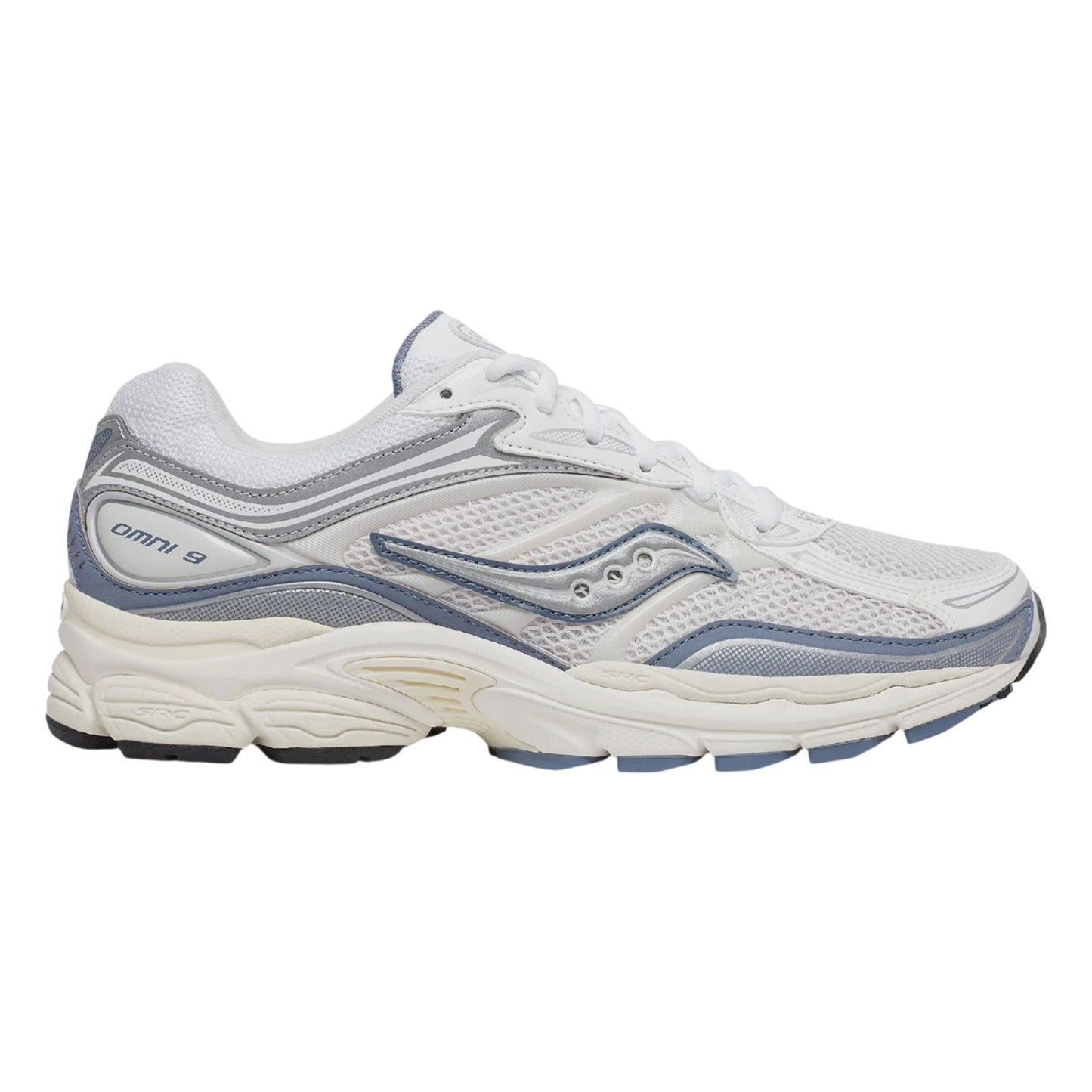 Ivory - Front - Saucony Unisex Adult Progrid Omni 9 Shoes