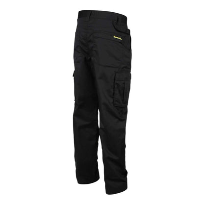 Black - Back - Bench Mens Toronto Cargo Trousers