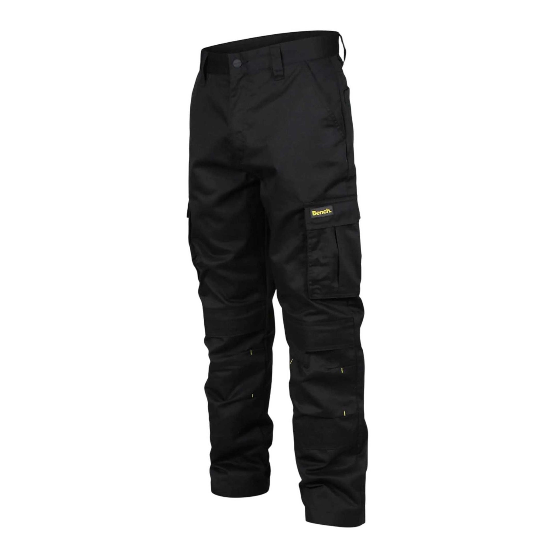 Black - Front - Bench Mens Toronto Cargo Trousers
