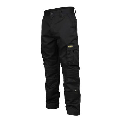 Black - Front - Bench Mens Toronto Cargo Trousers