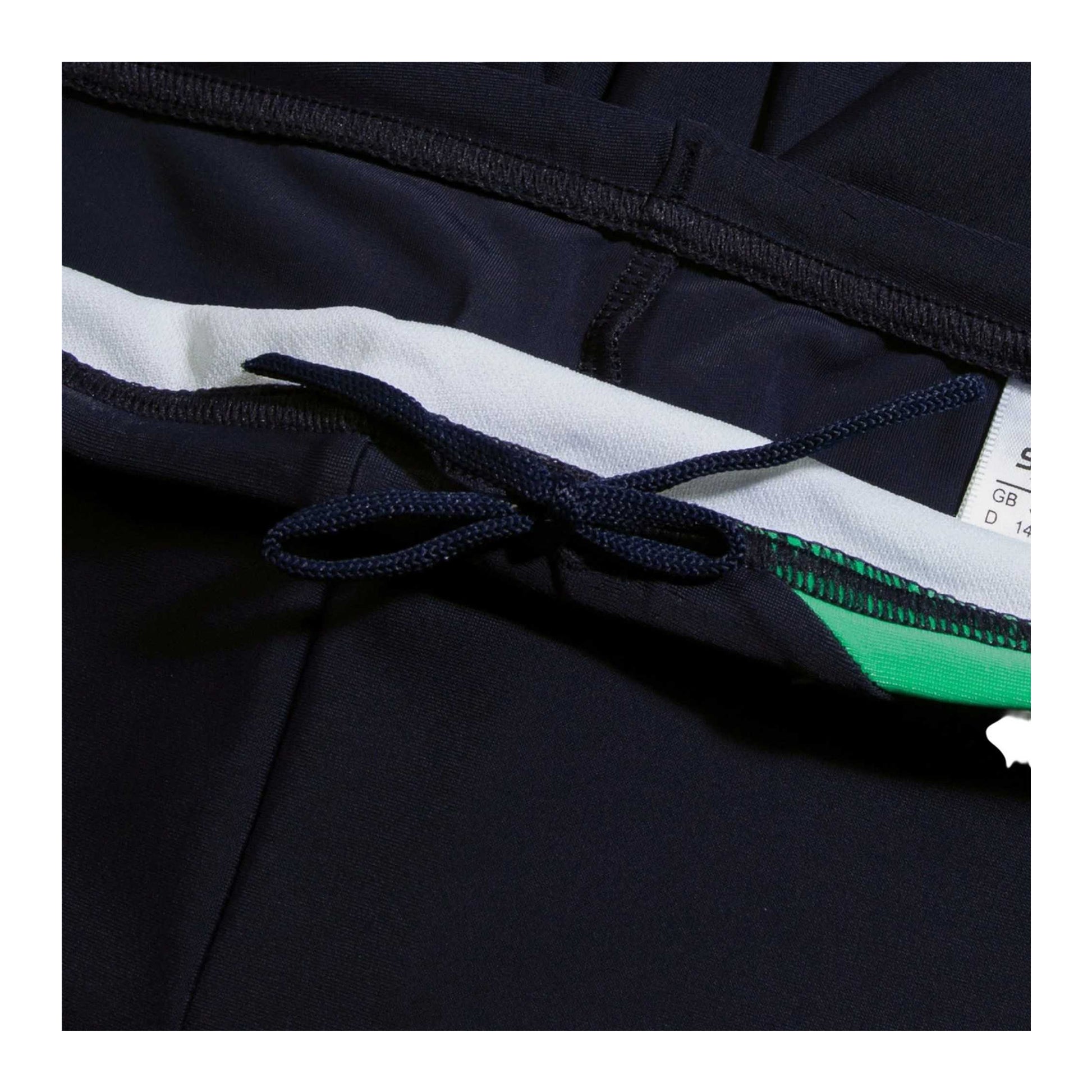 Navy-Green - Side - Speedo Childrens-Kids Hyperbloom Splice Jammer Shorts