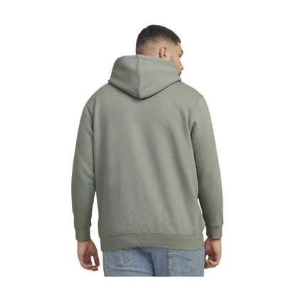 Green - Back - Jack And Jones Mens Star Plus Hoodie