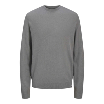 Grey - Front - Jack And Jones Mens Brooks Relaxed Fit Sweatshirt