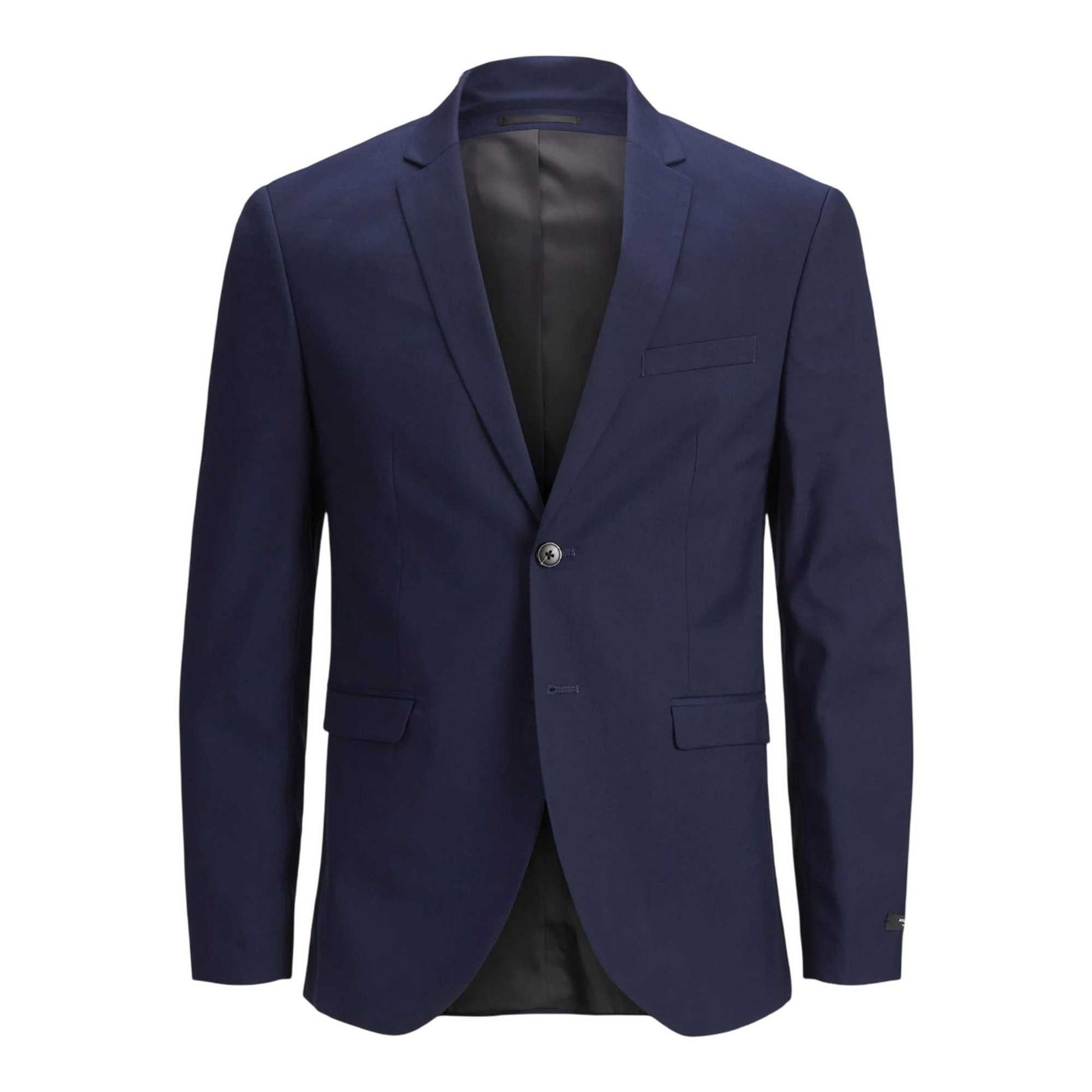 Blue - Front - Jack And Jones Mens Franco Slim Blazer