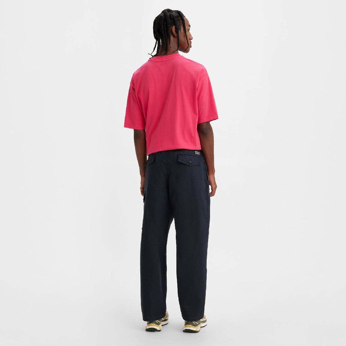 Black - Back - Levis Mens Skate Cargo Trousers