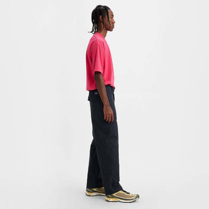 Black - Side - Levis Mens Skate Cargo Trousers