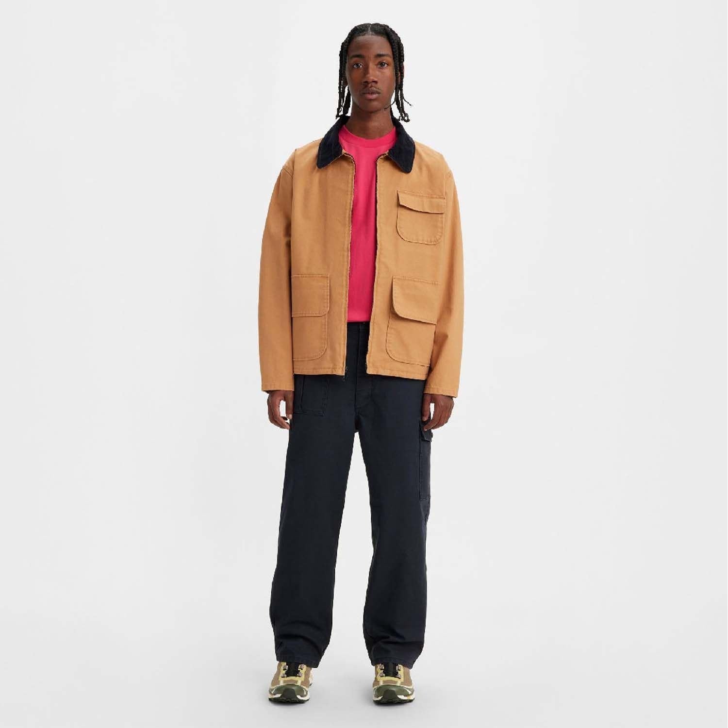 Black - Lifestyle - Levis Mens Skate Cargo Trousers