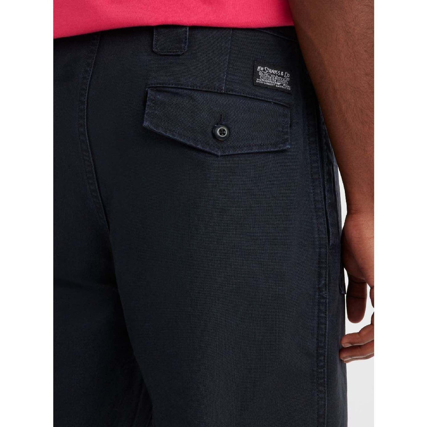 Black - Pack Shot - Levis Mens Skate Cargo Trousers