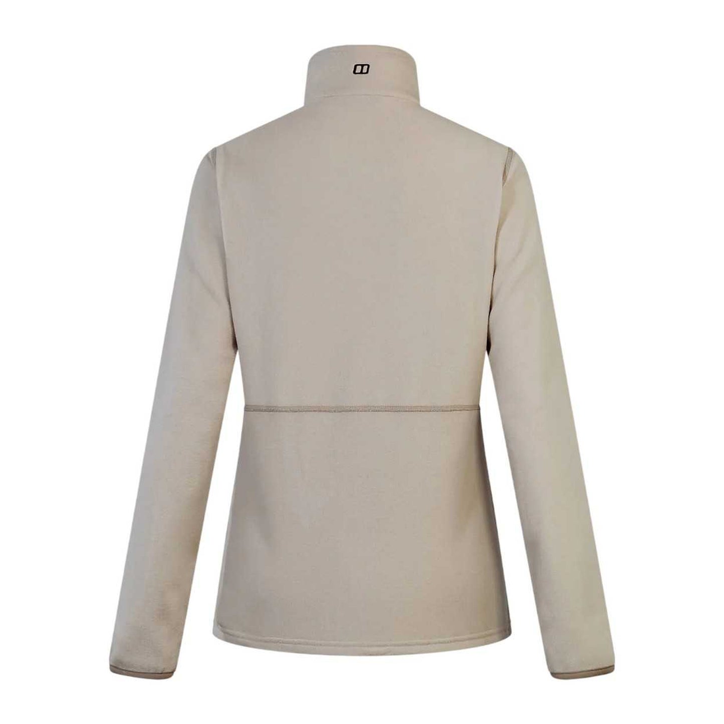 Grey - Back - Berghaus Womens-Ladies Prism 2.0 Micro Logo Fleece Jacket